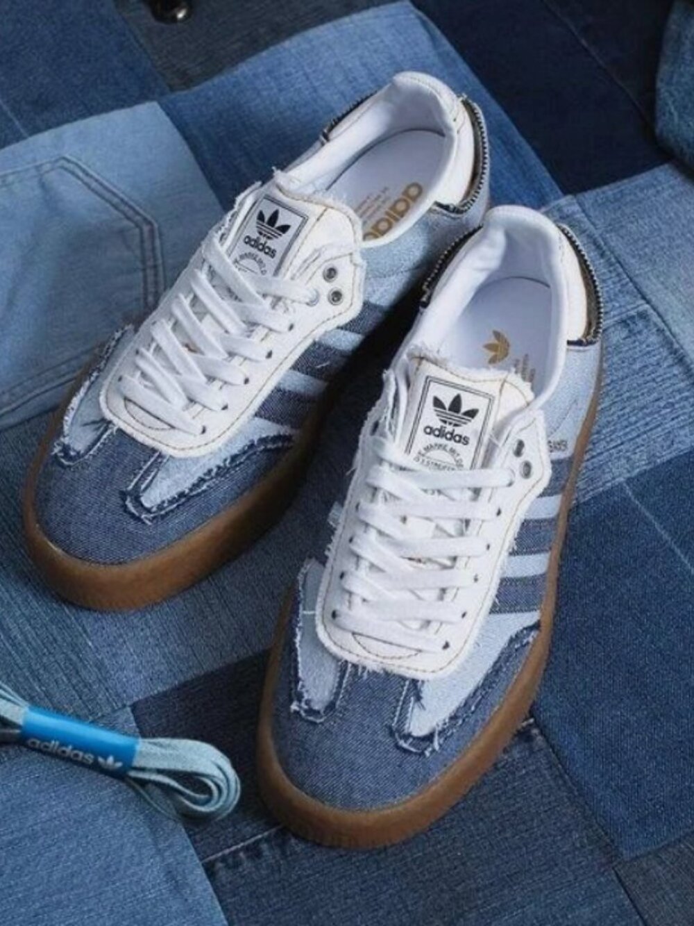 Adidas Sambae Denim Women's II0001 size 6 women's
